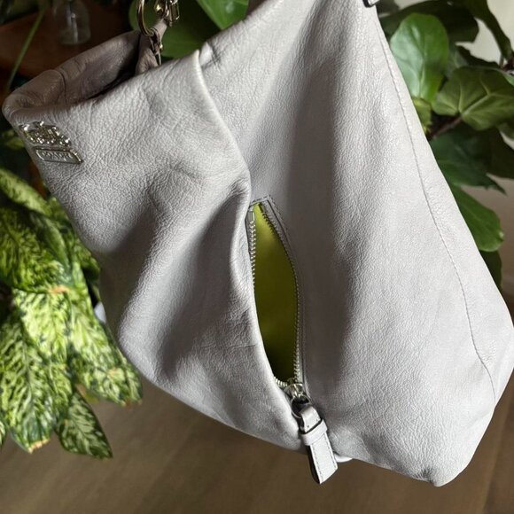 Coach Silver Leather Backpack - Picture 3 of 8